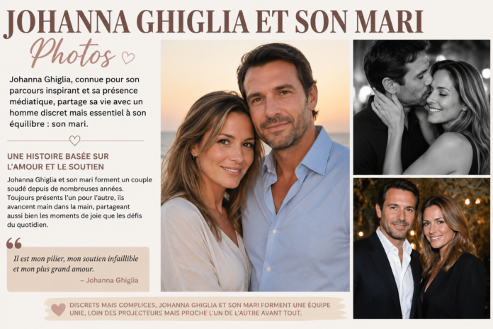 Johanna Ghiglia et son mari photos
